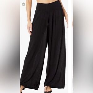 Ralph Lauren Black Wide Leg Pants